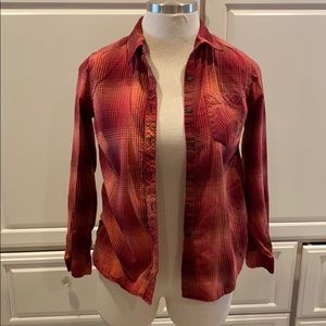 Red/orange flannel